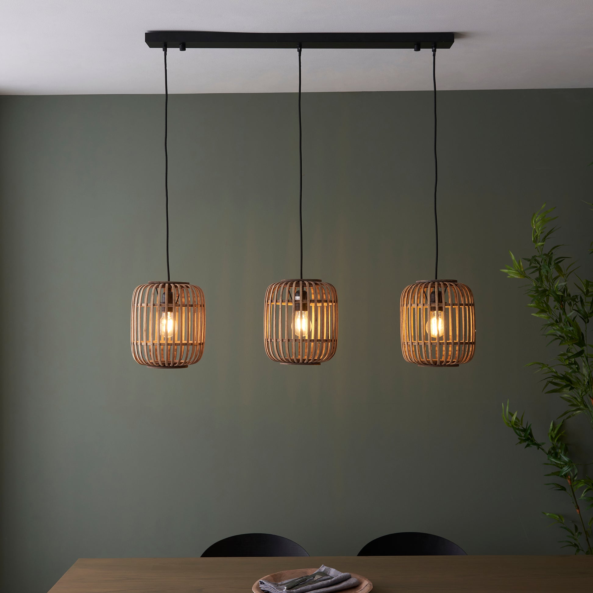 Mathias 3 Light Island Pendant Light