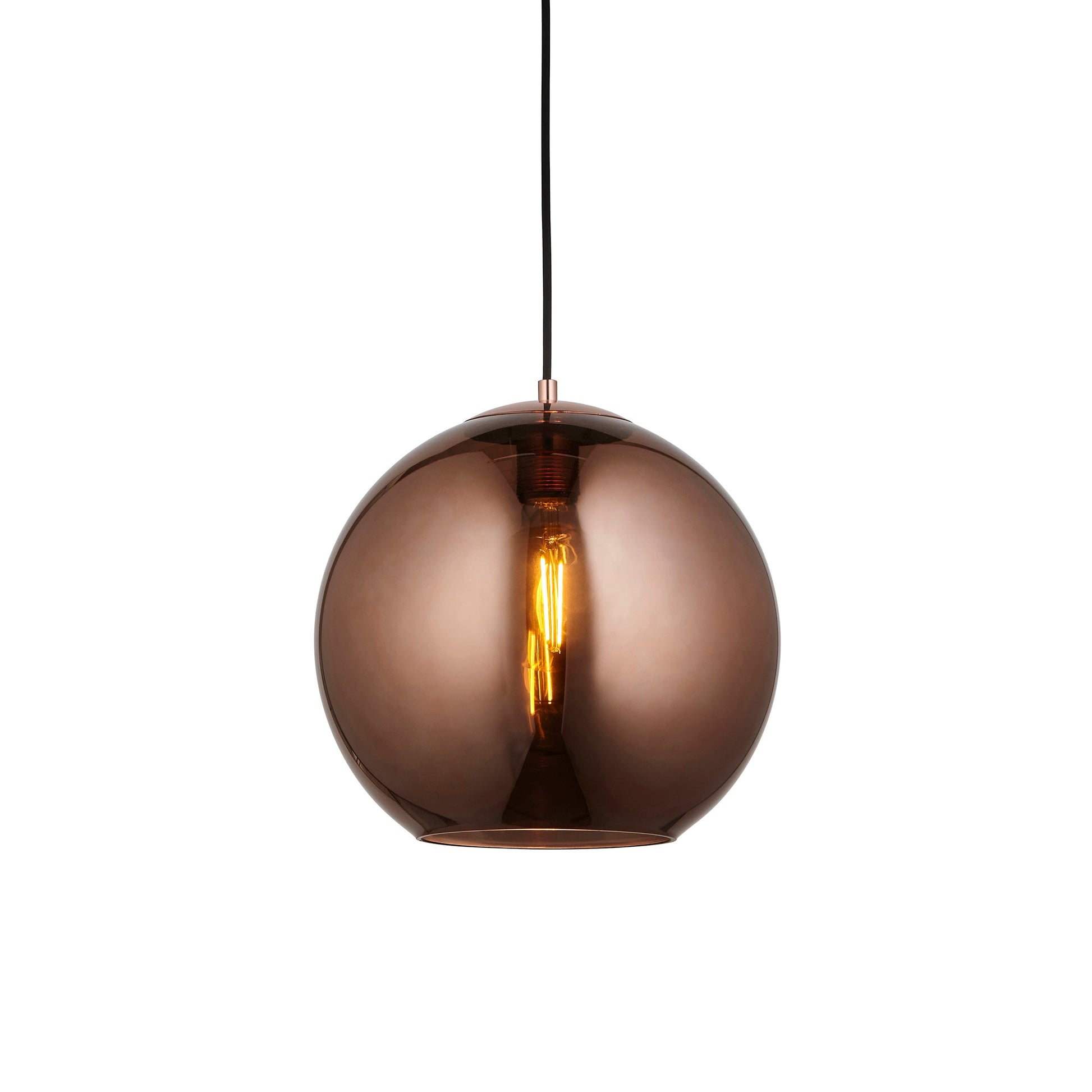 Boli Copper Glass Pendant Light