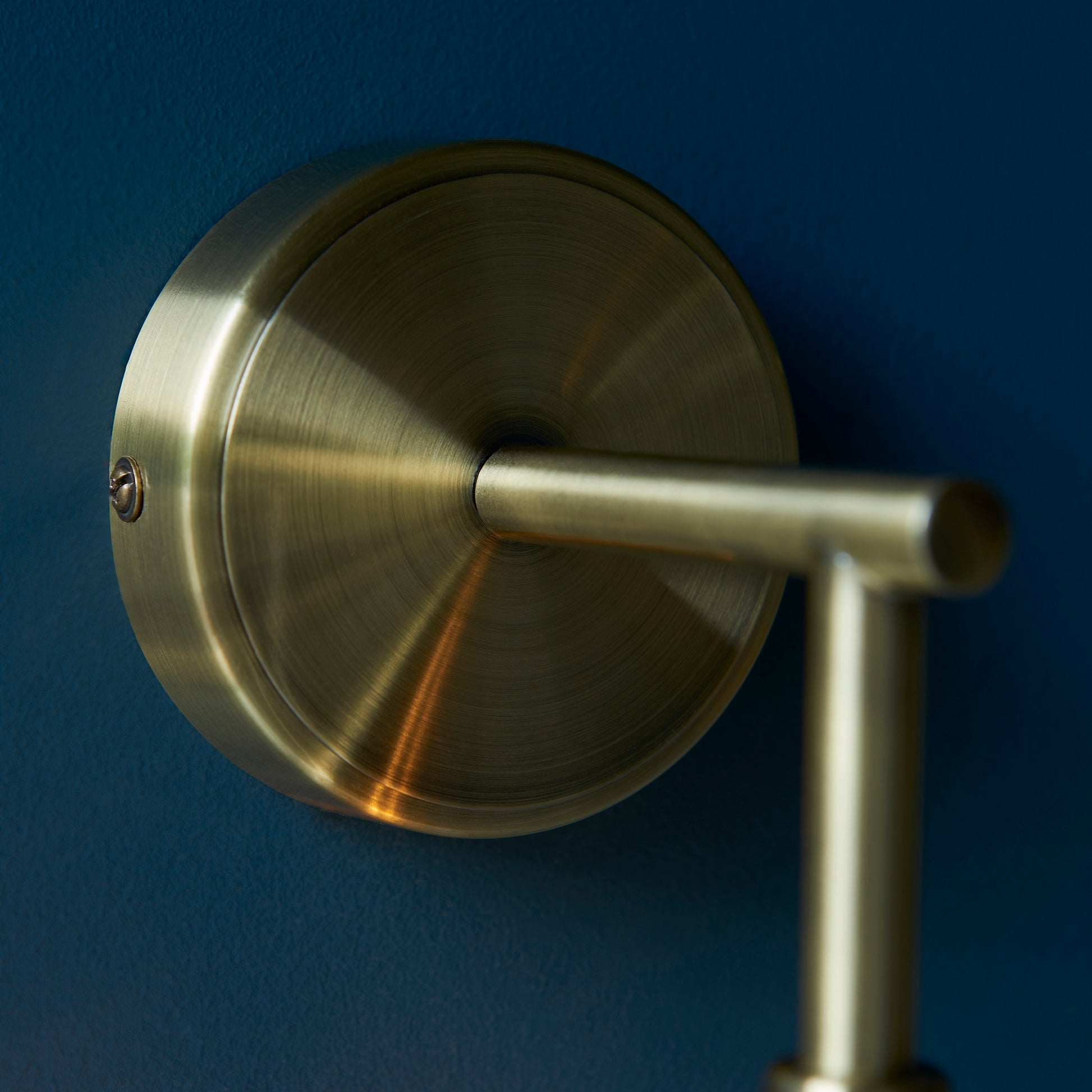 Allegra Wall Light, Antique Brass