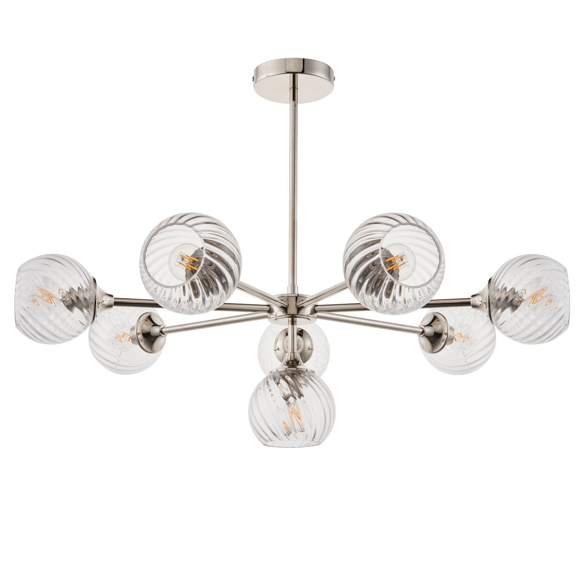 Allegra 8 Light Semi flush Ceiling Light