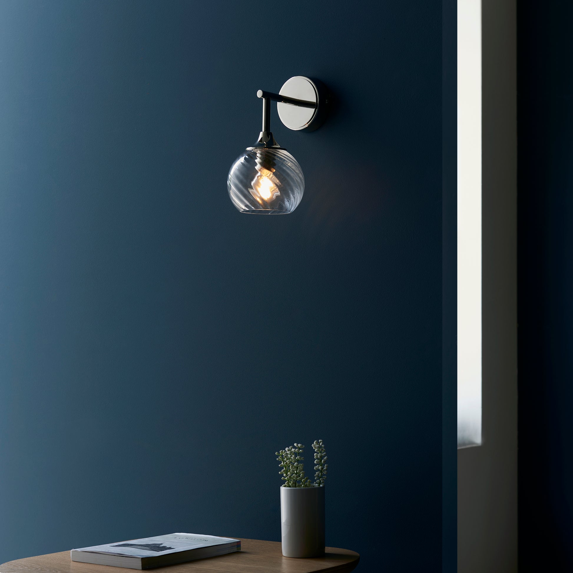 Allegra Wall Light, Antique Brass