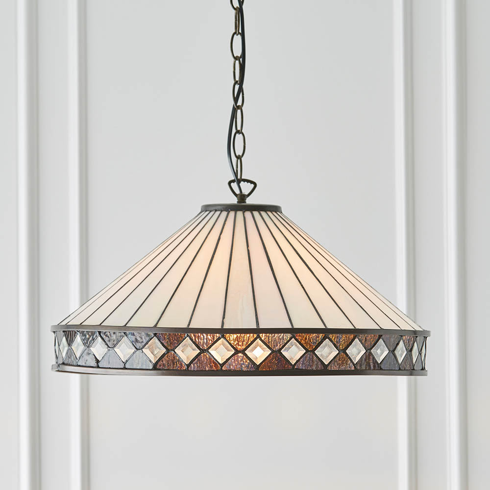 Fargo 50cm Tiffany Pendant Light