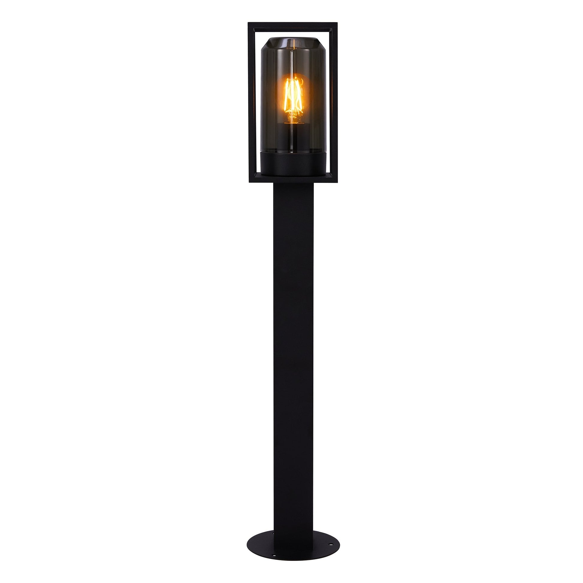 Griffin 80 Post Light, Black/Smoke