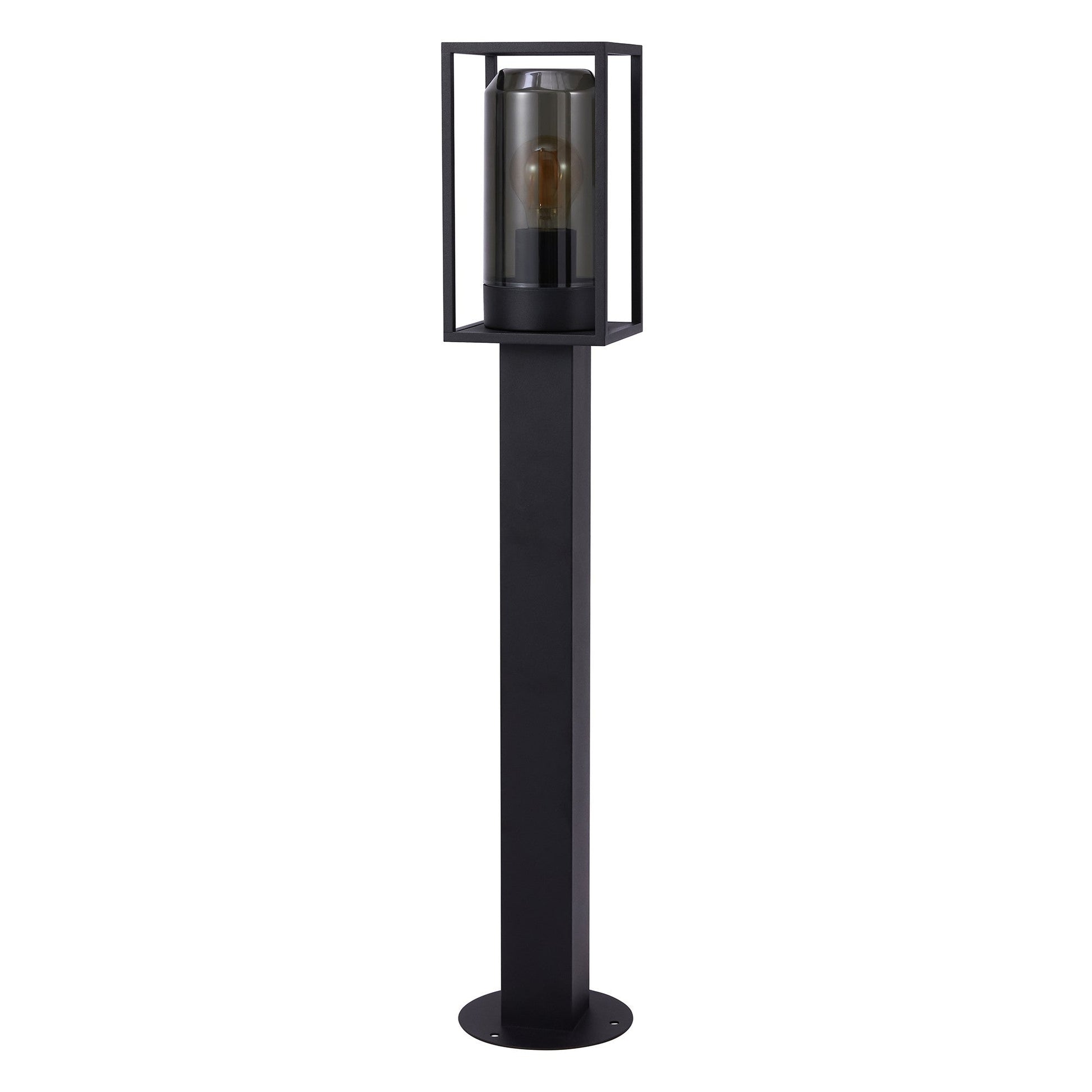 Griffin 80 Post Light, Black/Smoke