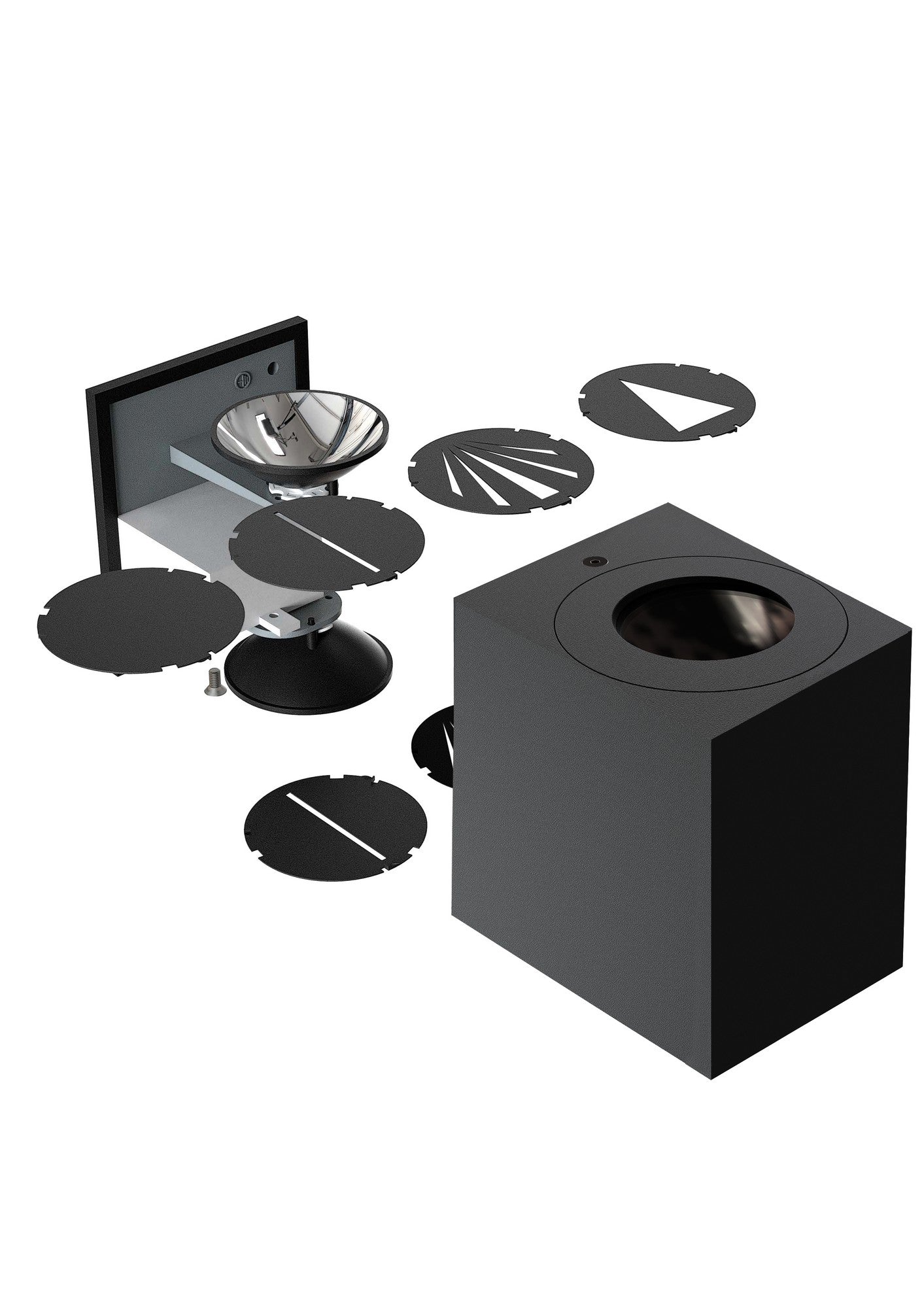 Canto Kubi 2 LED Wall Light, White