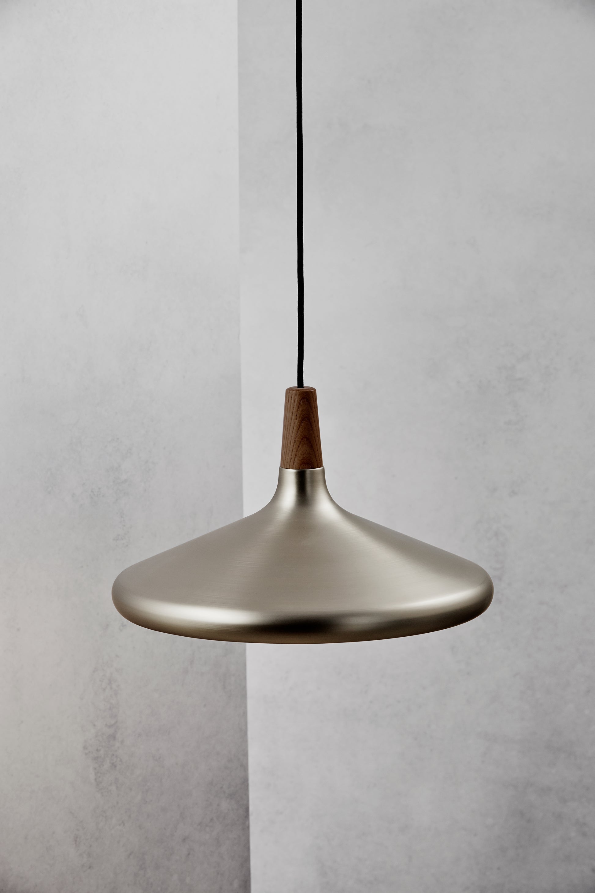 Nori 39 Pendant Light, Brushed Steel