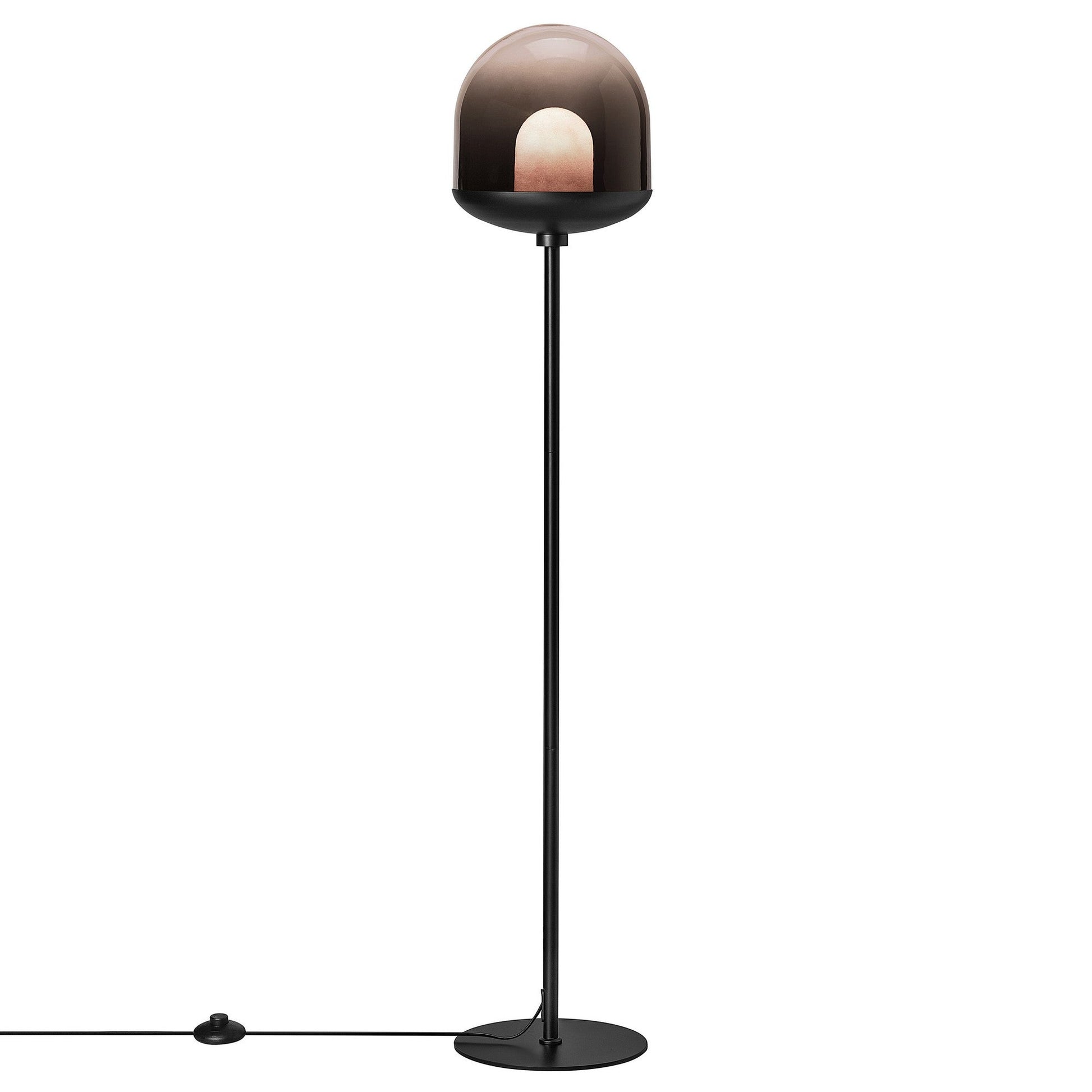 Magia Floor Lamp, Black/Smoked