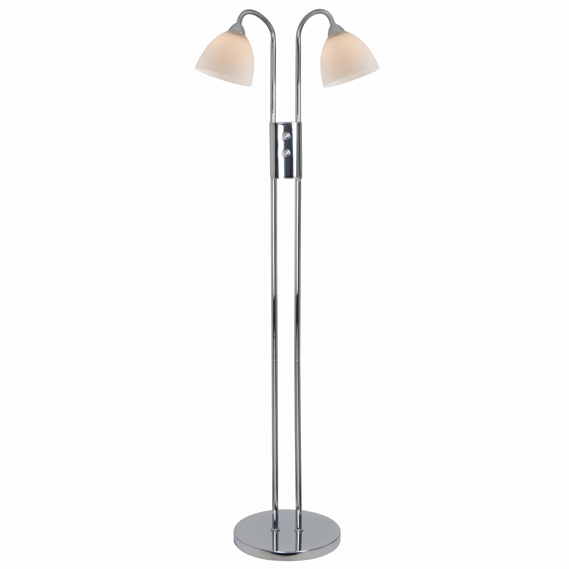 Ray Twin Floor Lamp with Dimmer