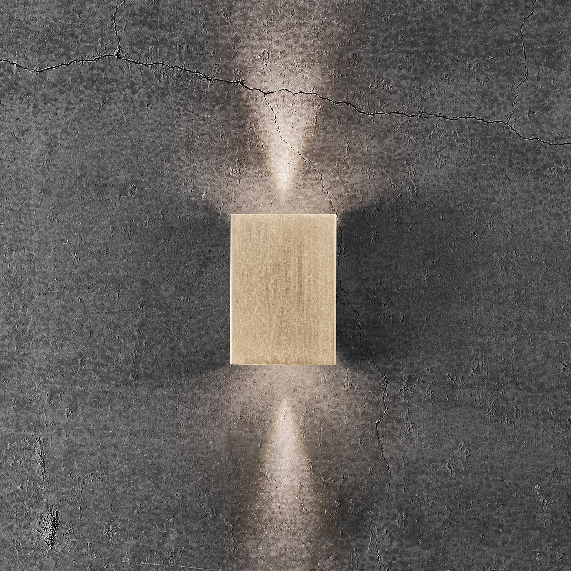 Fold 10 LED Wall Light, Brass