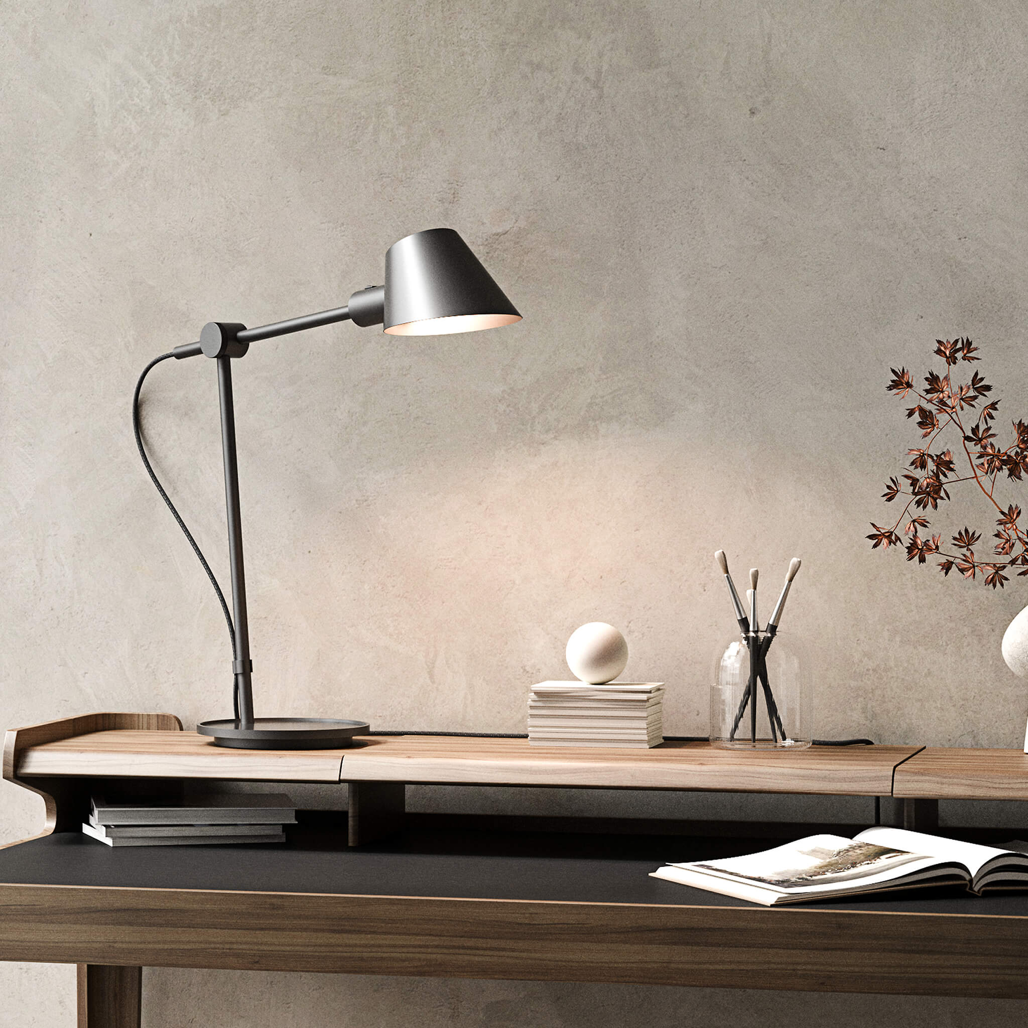Nordlux Stay Long Arm Table Lamp, DFTP Design for the People