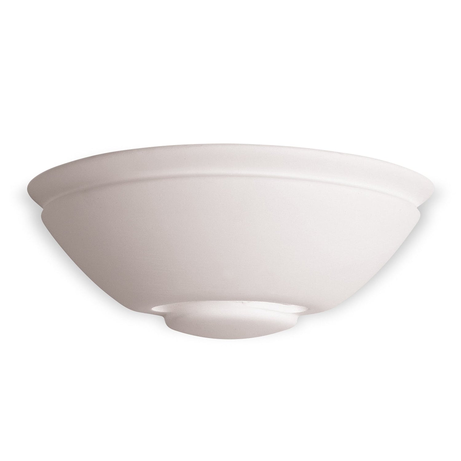 Wickford Paintable Ceramic Wall Uplighter