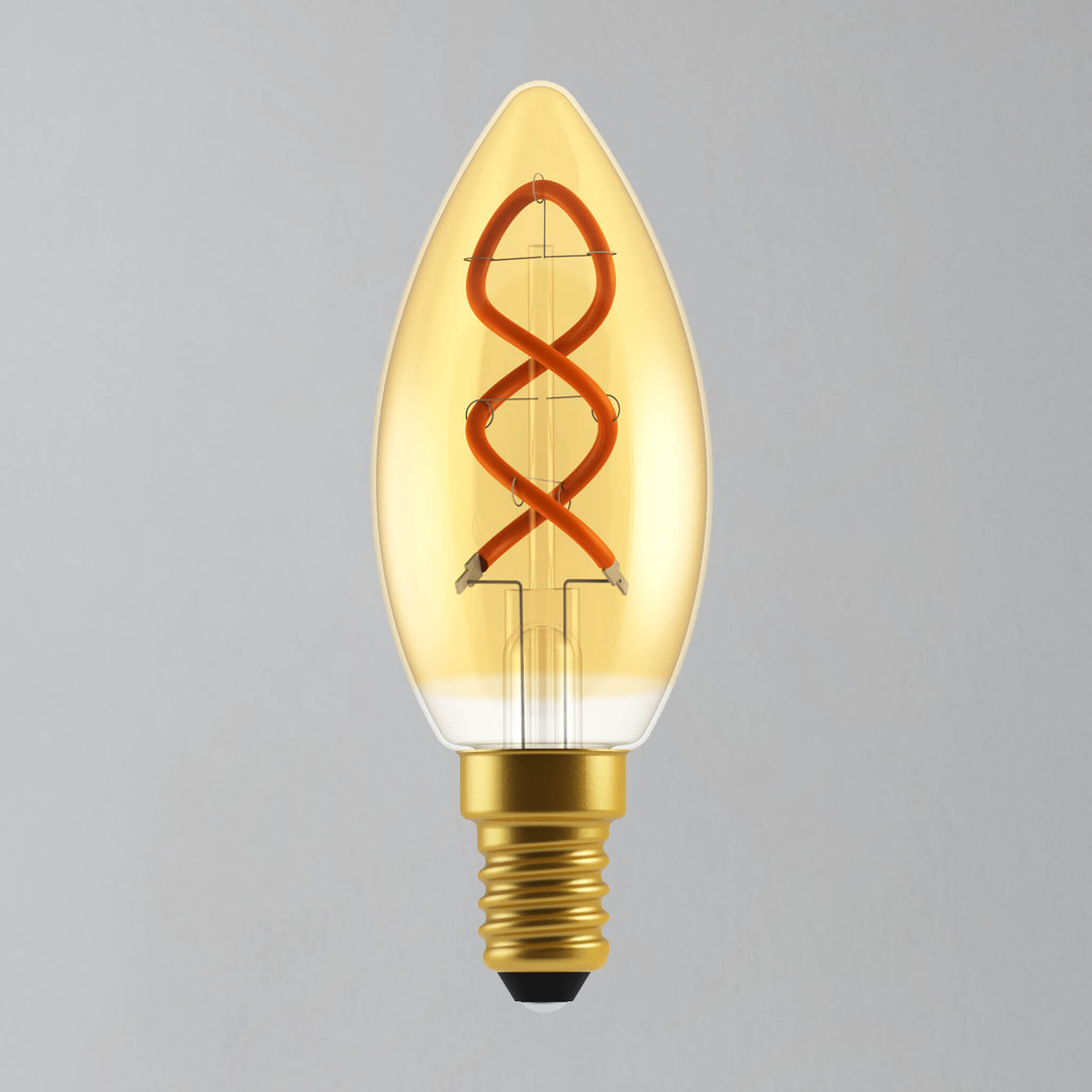 Deco Spiral Candle LED Filament Light Bulb E14