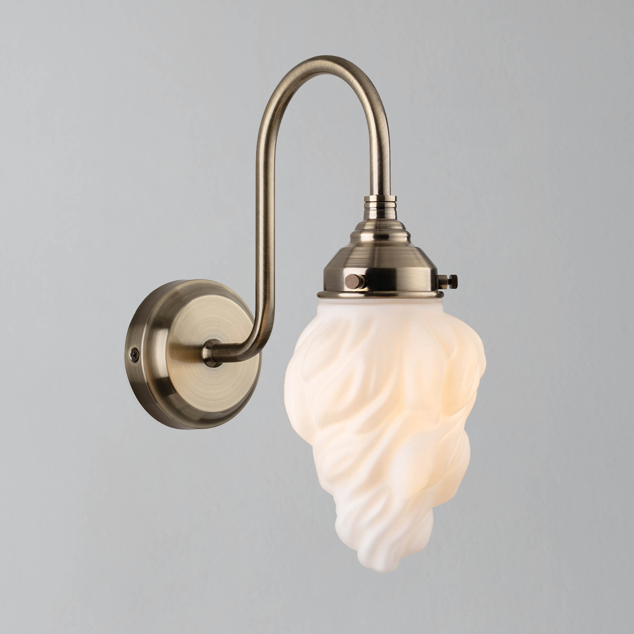 Torch Glass Flame Wall Light Sconce Lampsy