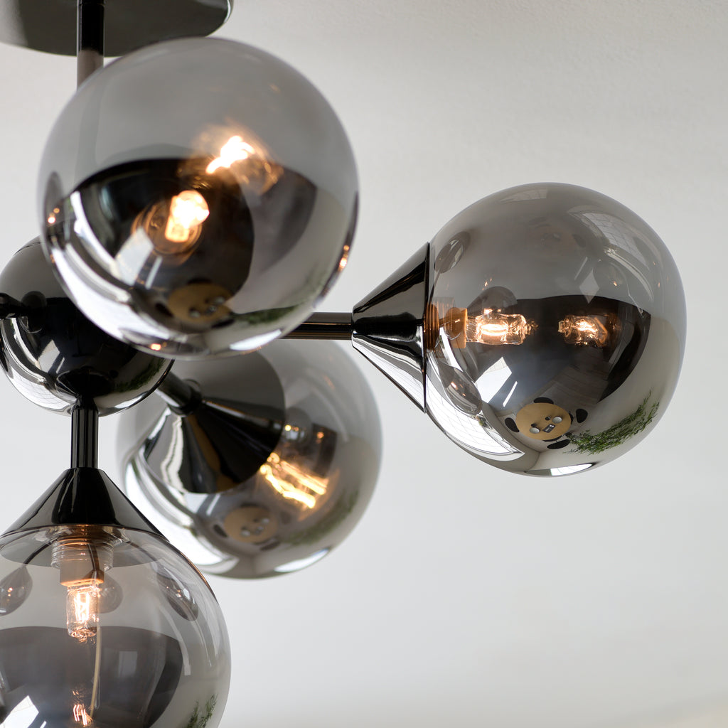 Oscar 6 Light Semi Flush Ceiling Light