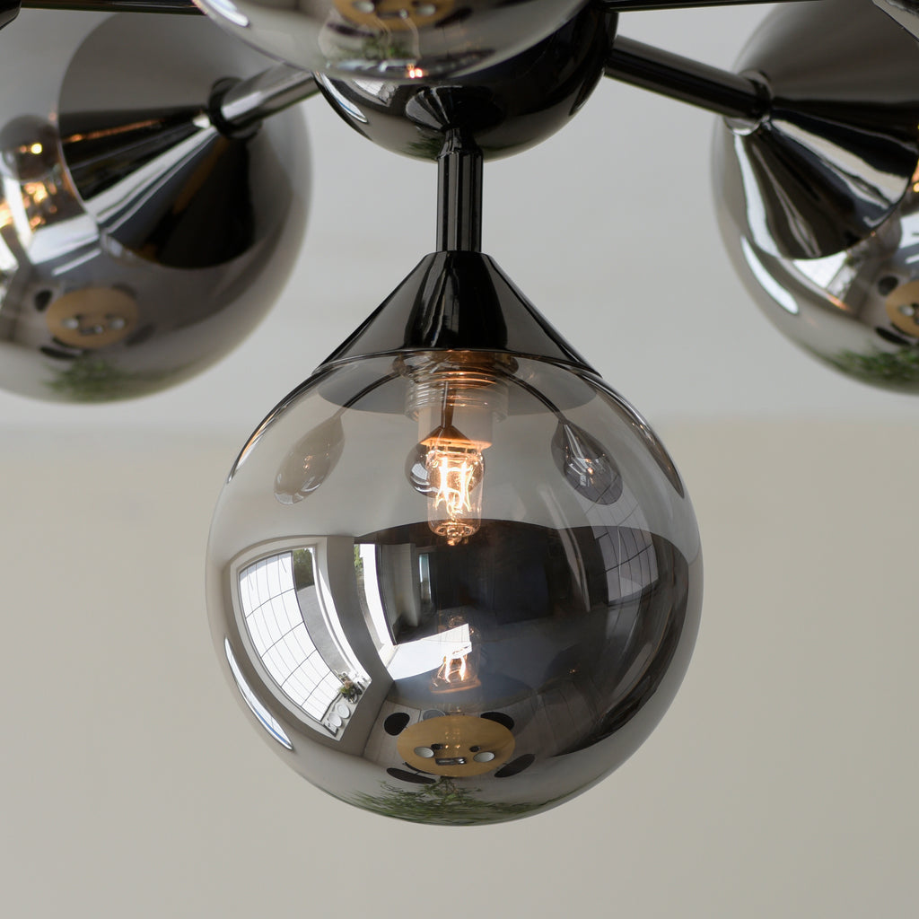 Oscar 6 Light Semi Flush Ceiling Light