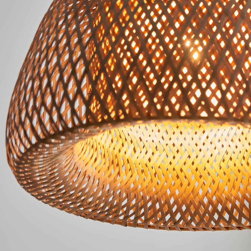 Bali Bamboo Pendant Light