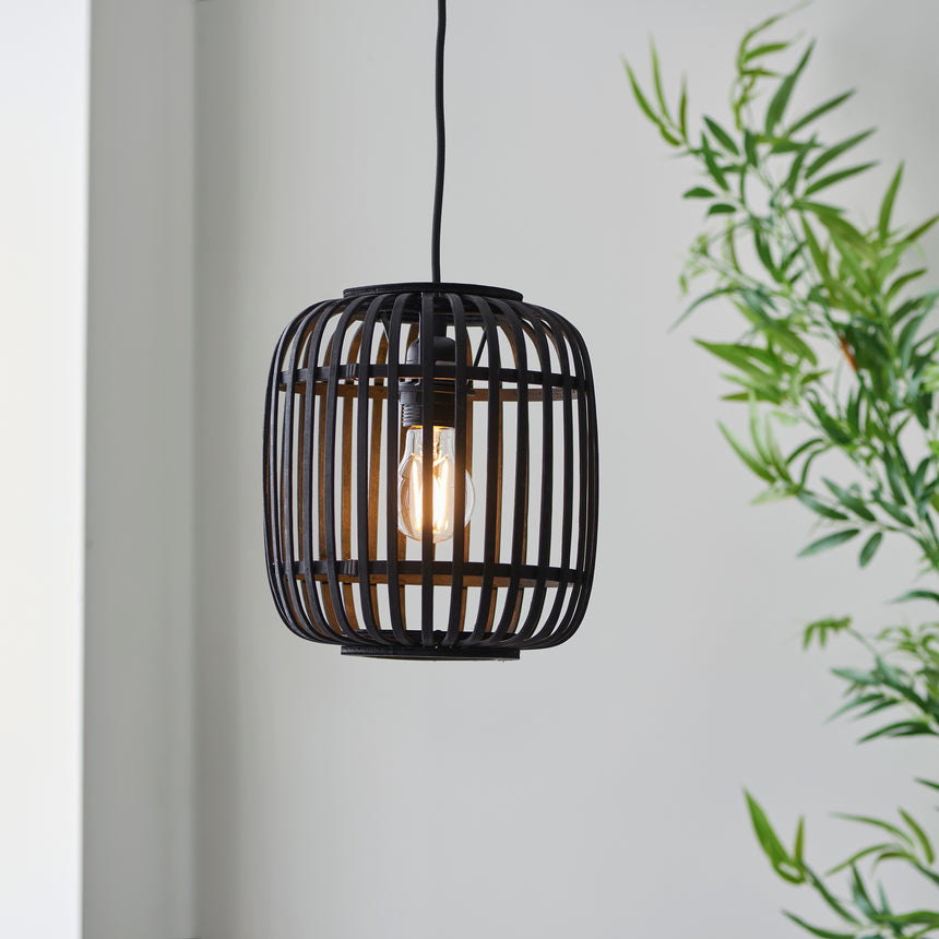 Mathias Bamboo Pendant Light