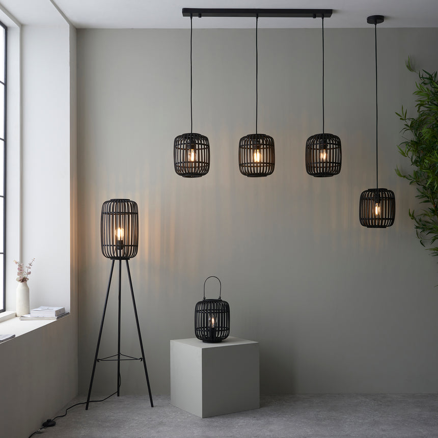 Mathias Bamboo Pendant Light