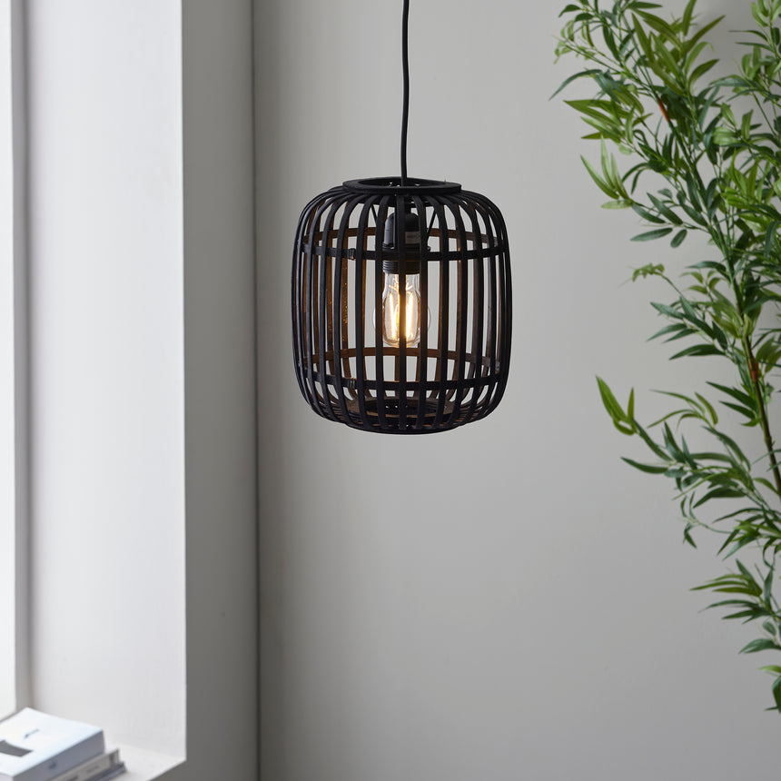 Mathias Bamboo Pendant Light