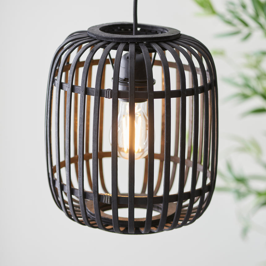 Mathias Bamboo Pendant Light