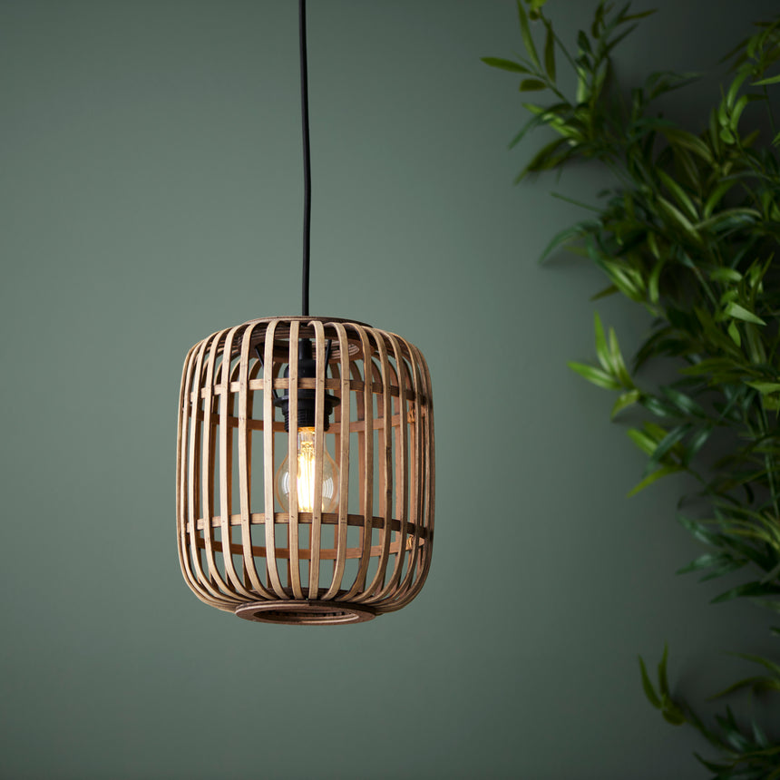 Mathias Bamboo Pendant Light