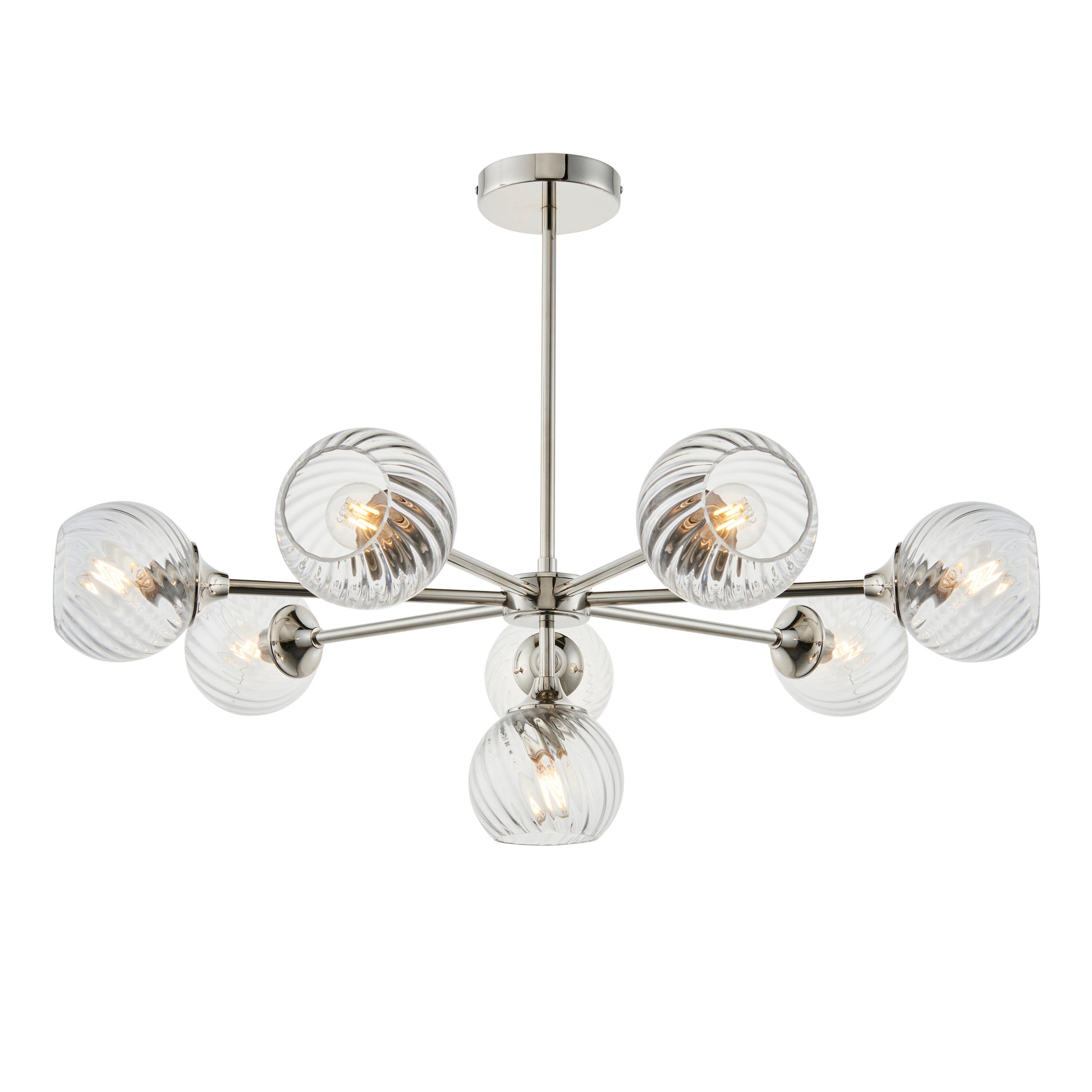 Allegra 8 Light Semi flush Ceiling Light