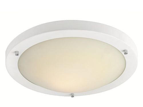 Graham Bathroom Ceiling Light, White