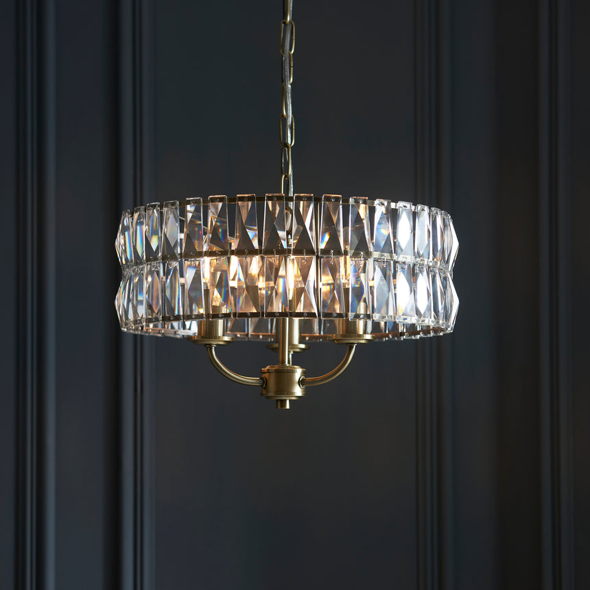 Clifton 3-Light Pendant Chandelier