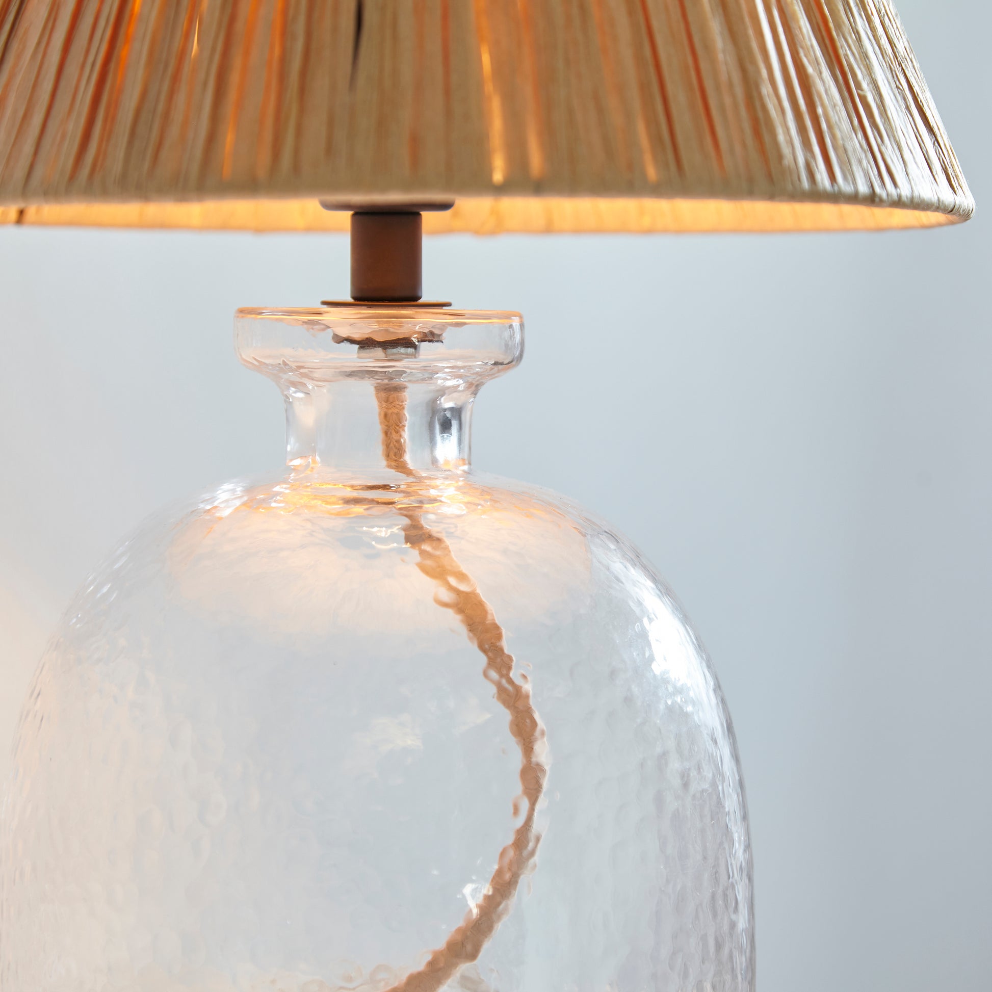 Lyra Raffia Table Lamp