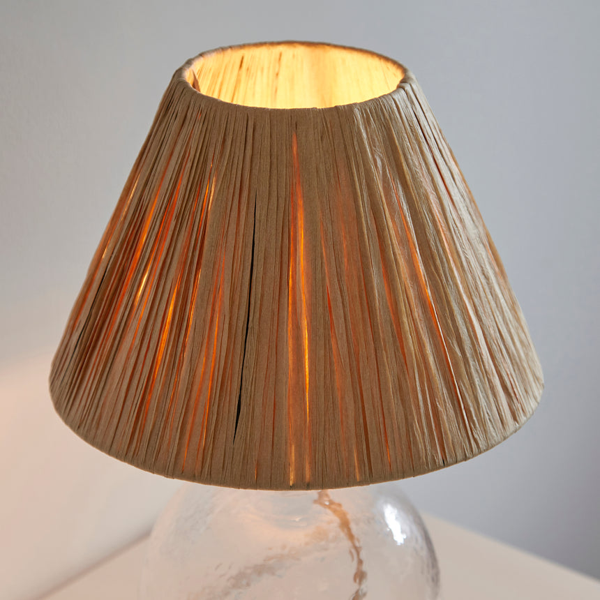 Lyra Raffia Table Lamp