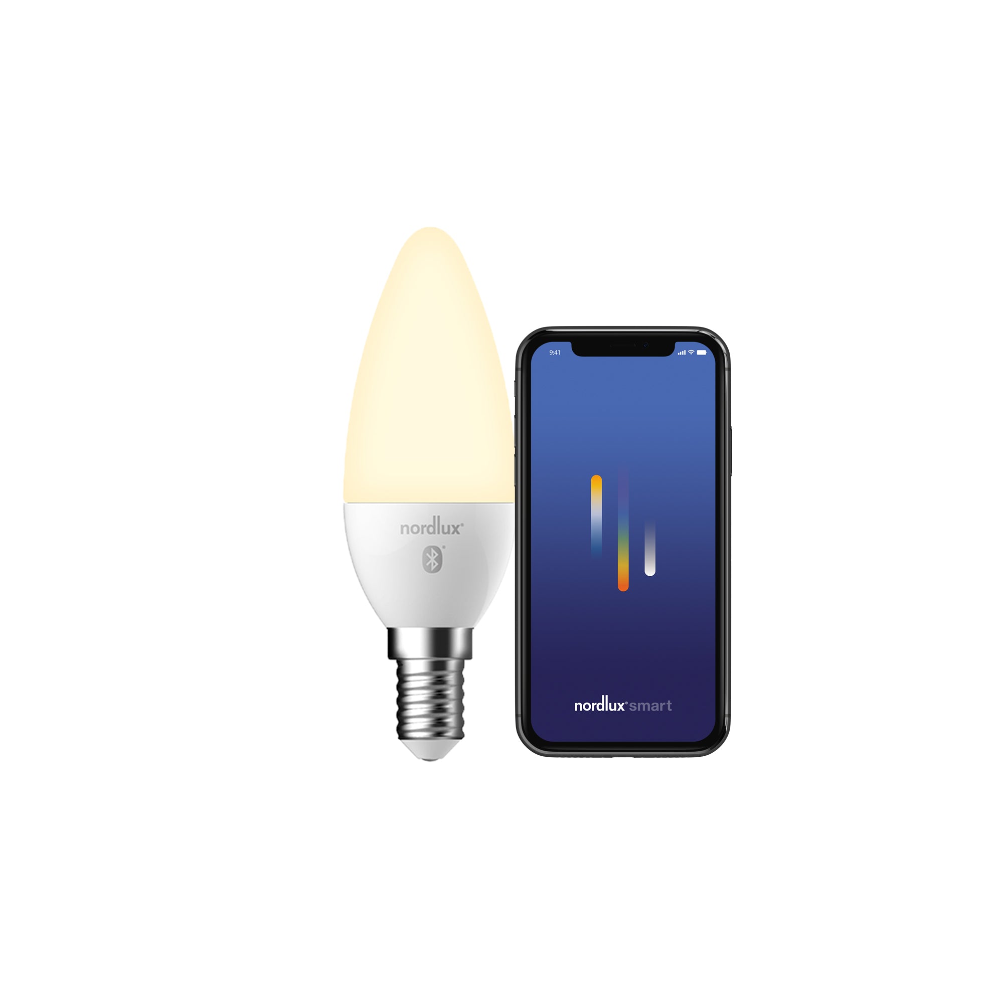 E14 Smart Candle LED Bulb | Tuneable White 2200-6500K | 450lm