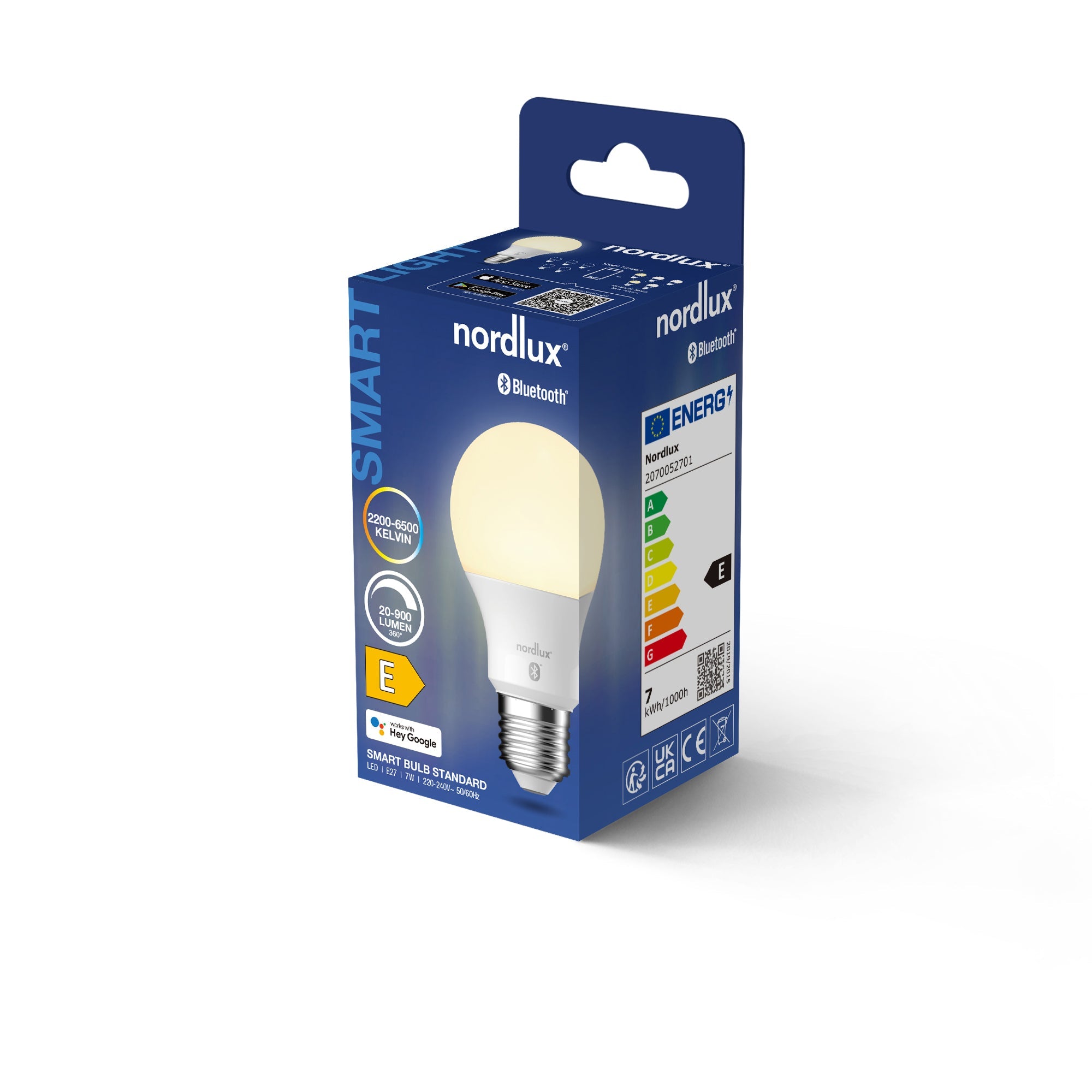 E27 Smart LED Bulb | Tuneable White 2200-6500K | 900lm