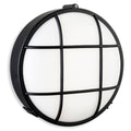 Morgan Round Caged Outdoor LED Bulkhead Light