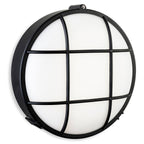 Morgan Round Caged Outdoor LED Bulkhead Light