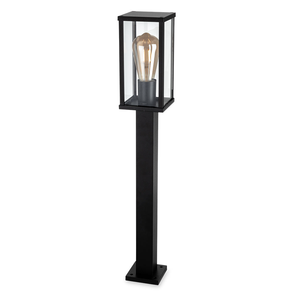 Tessere Square Post, Black