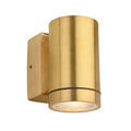 Darya Down Wall Light, Solid Brass