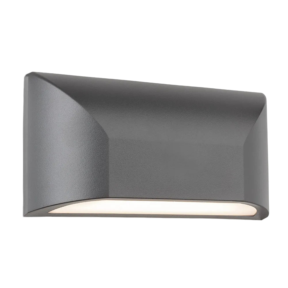 Fleming LED Resin Wall Light, Graphite