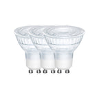 GU10 LED Bulb | Warm White 2700K | 345lm | Dimmable (50W eqv) | 3 Pack