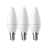 C35 | E14 | 470lm | 2700k (40w eqv) (3 Pack)