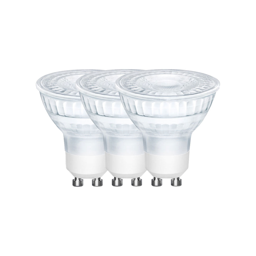 GU10 LED Bulb | Warm White 2700K | 345lm (50W eqv) | 3 Pack