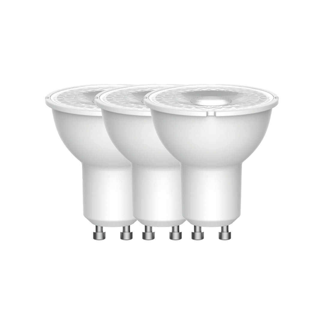 GU10 LED Bulb | Warm White 2700K | 345lm (50W eqv) | 3 Pack