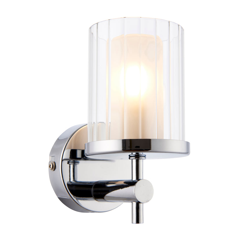 Britton Bathroom Wall Light, Chrome