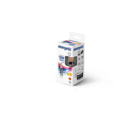 G4 | G4  | 180lm | 2700k (18w eqv)