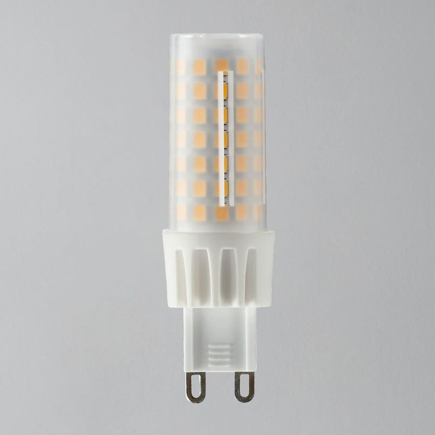 550lm LED G9 Capsule Frosted Dimmable Light Bulb (50w eqv)