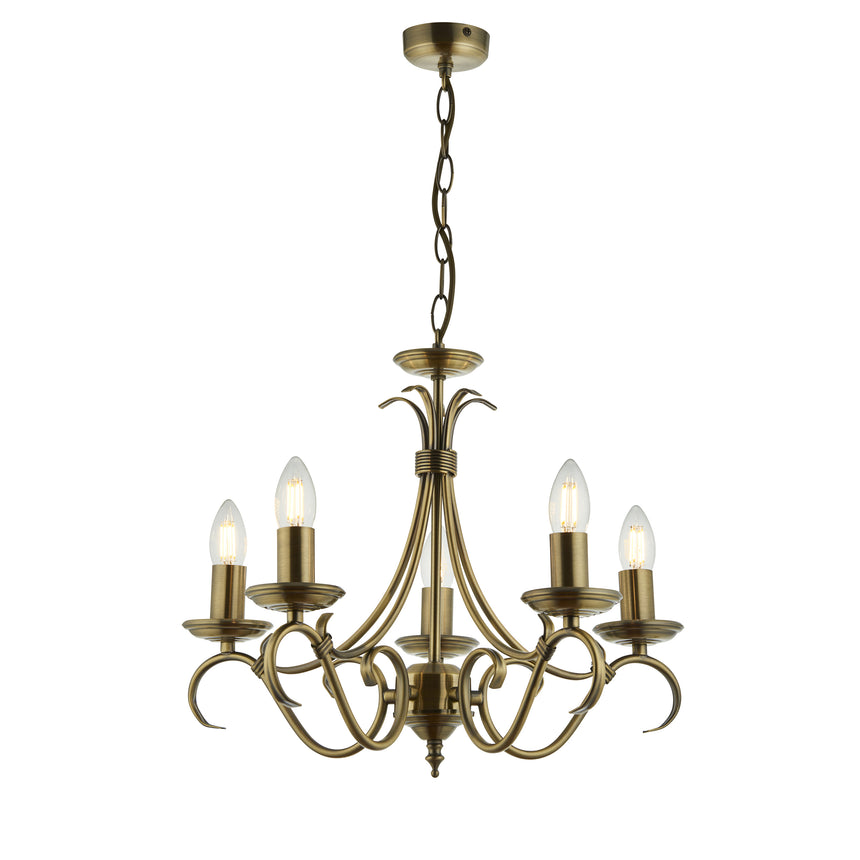 Bernice 5-Light Pendant Chandelier