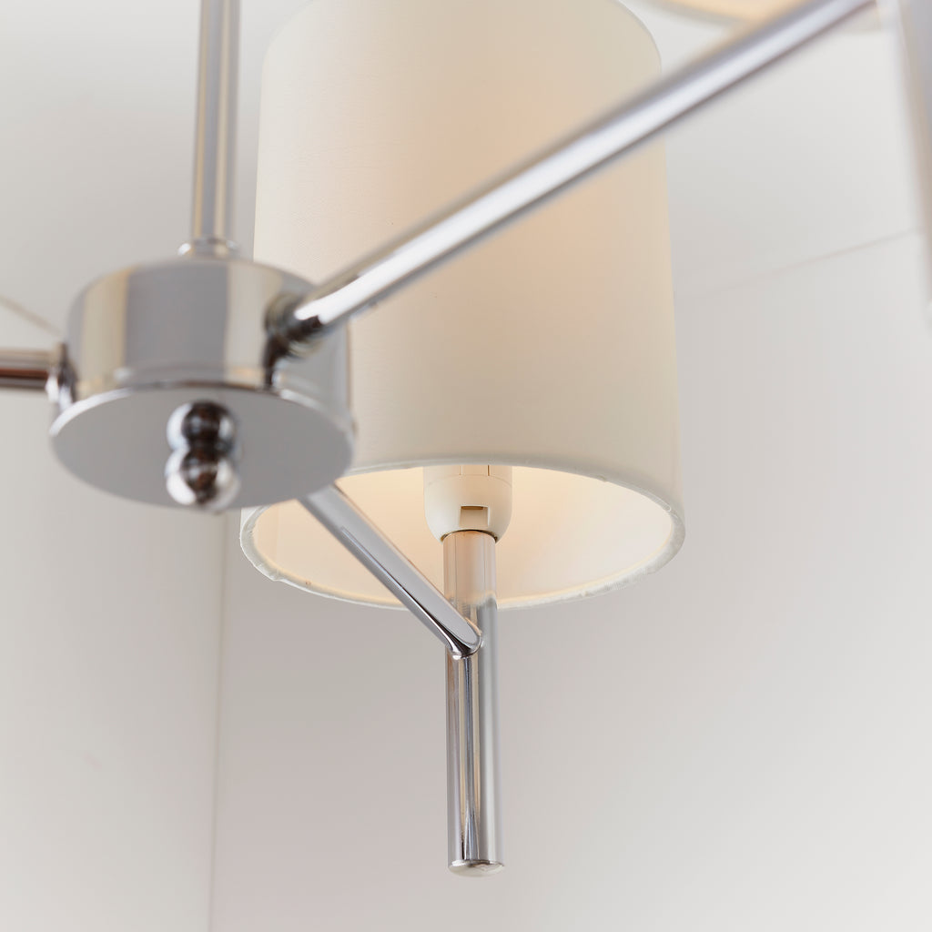 Brio 3 Semi Flush Ceiling Light