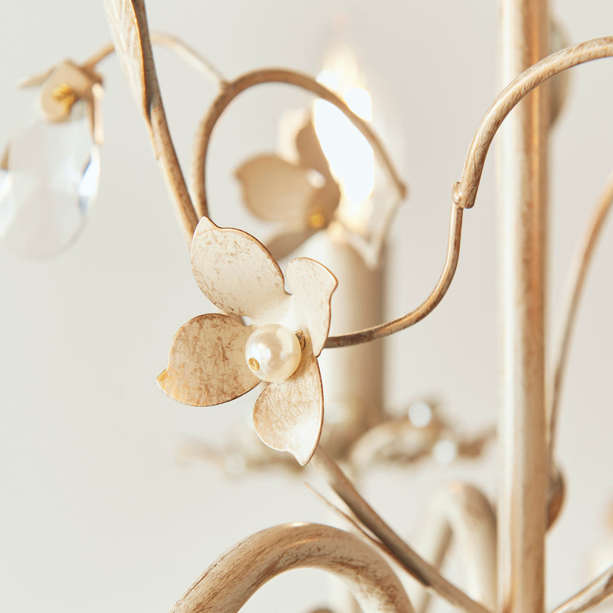 Lullaby 3 Light Chandelier, Cream