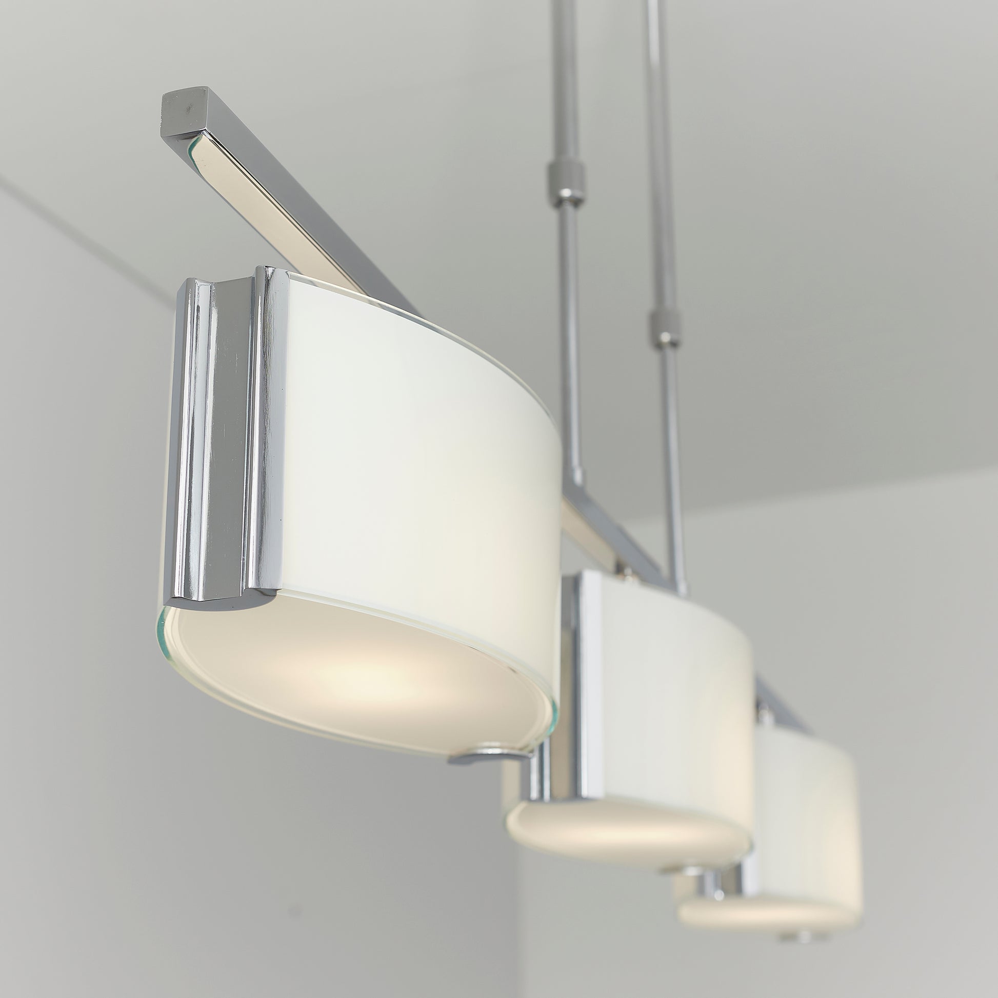 Clef 3 Light Semi-flush Island Ceiling Light