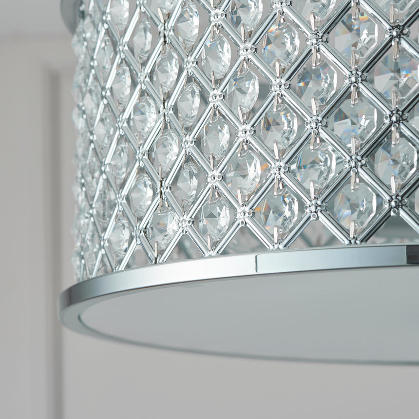 Hudson 3-Light Semi-flush Ceiling Light
