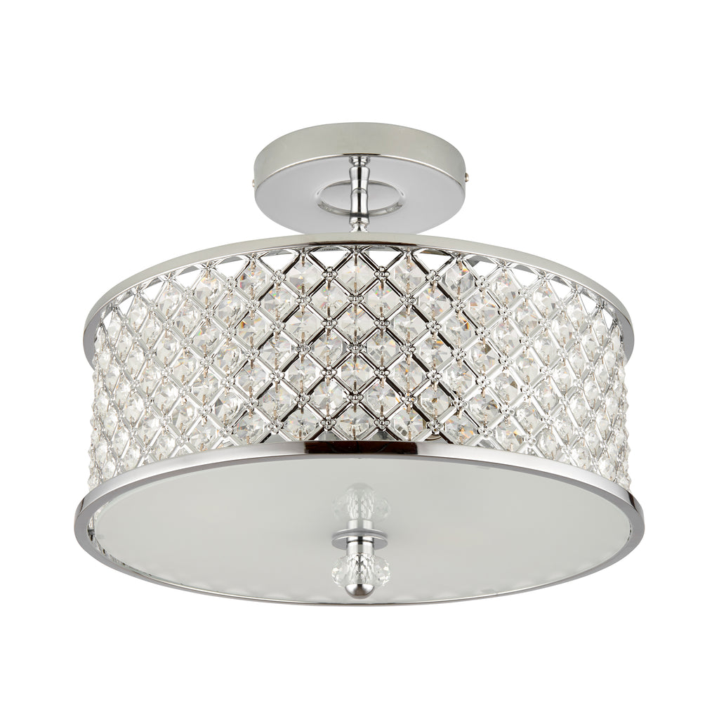 Hudson 3-Light Semi-flush Ceiling Light
